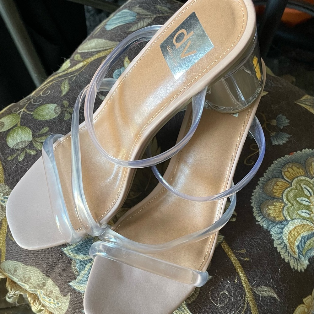 Dolce Vita translucent heel